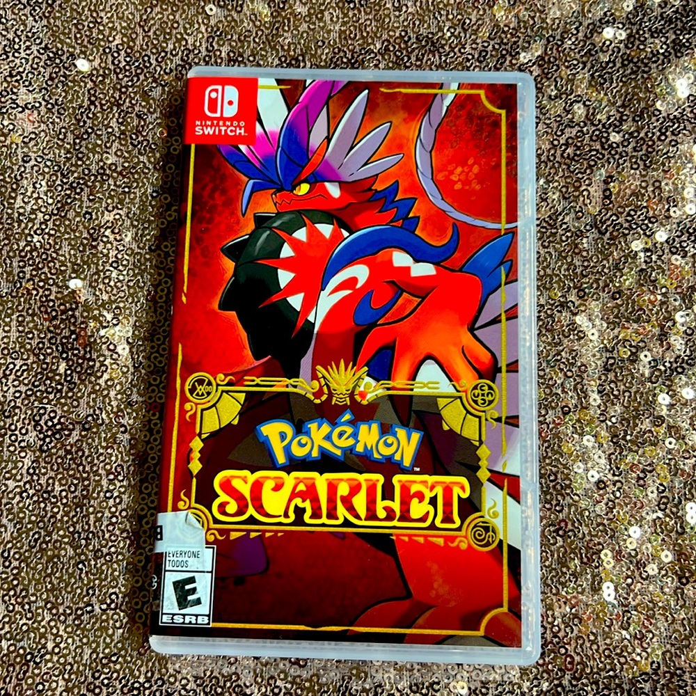 🔥🔥- - *LIKE NEW * POKEMON SCARLET  !!